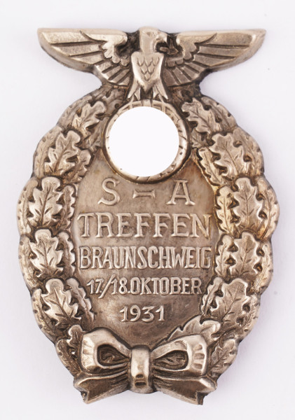 S-A Treffen Braunschweig 1931 Teilnehmerabzeichen