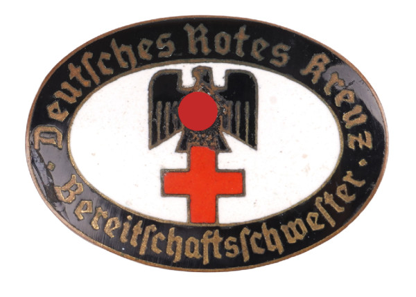 Deutsches Rotes Kreuz Bereitschaftsschwester Dienstbrosche