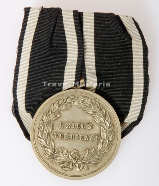 Militär Ehrenzeichen 2. Modell 1864 an Einzelspange Nachlass Selchow
