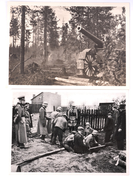 2 Postkarten SS und Polizei