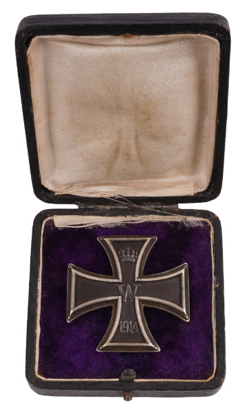 Eisernes Kreuz 1.Klasse 1914 im Etui
