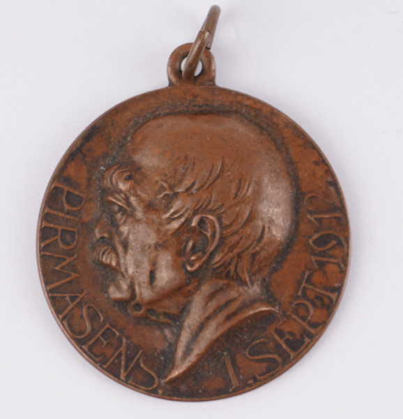 Medaille Otto von Bismarck Pirmasens 1.September 1912