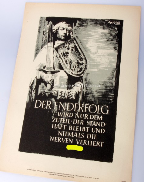 Wochenspruch der NSDAP Folge 39/1943