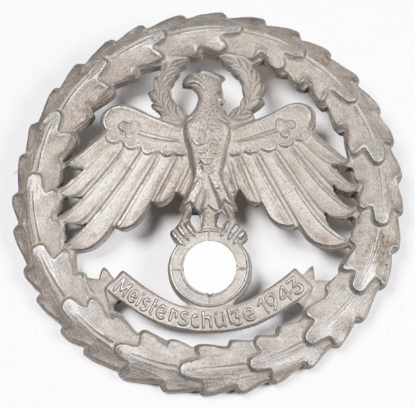 Standschützenverband Tirol-Vorarlberg-Abzeichen "Meisterschütze 1943" in Gold