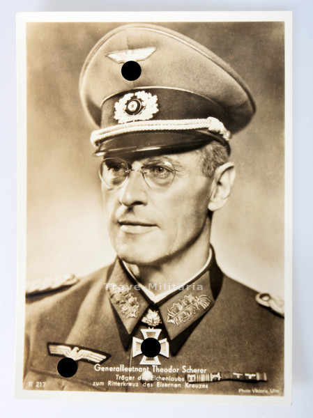 Postkarte Theodor Scherer