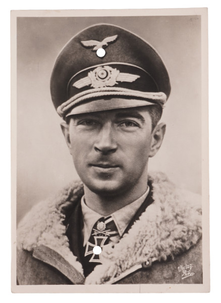 Postkartenfoto Oberst Mölders