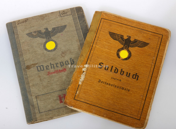 Soldbuch und Wehrpass Quast Gren. Rgt. 309