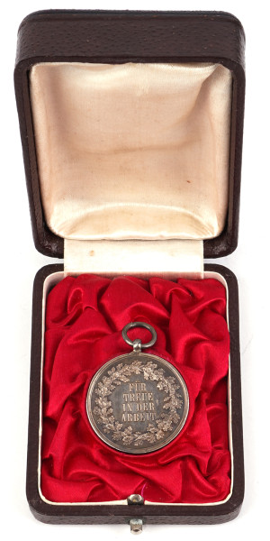 Sachsen Medaille für Treue in der Arbeit König Friedrich August 1905