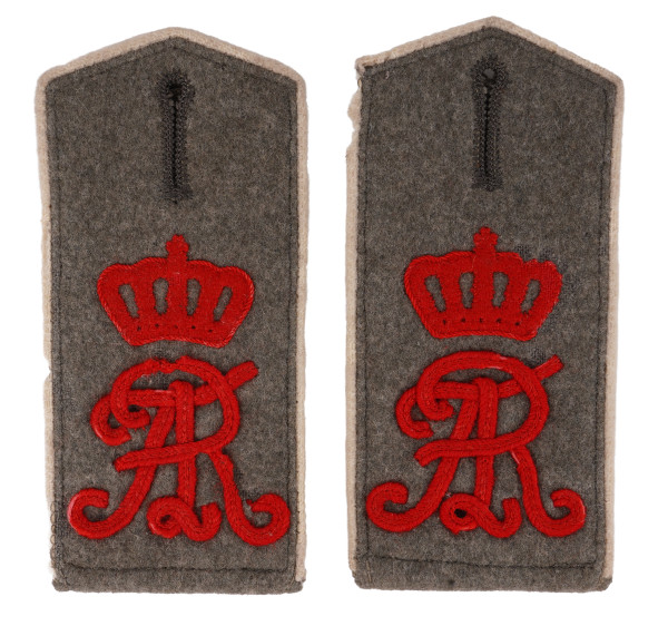 Sachsen 1. Königlich Sächsische Leib-Grenadier-Regiment Nr. 100 Paar Schulterklappen