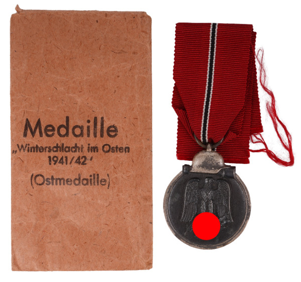 Medaille Winterschlacht im Osten 1941/42 mit Tüte