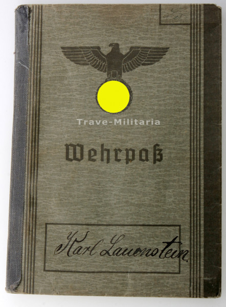 Wehrpass Lauenstein I.R. 513 /294.I.D. gefallen 2.5.1942