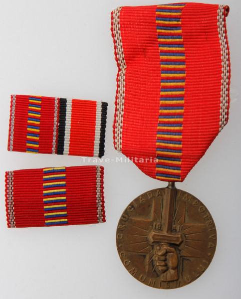 Rumänien Medaille Kreuzzug gegen den Kommunismus