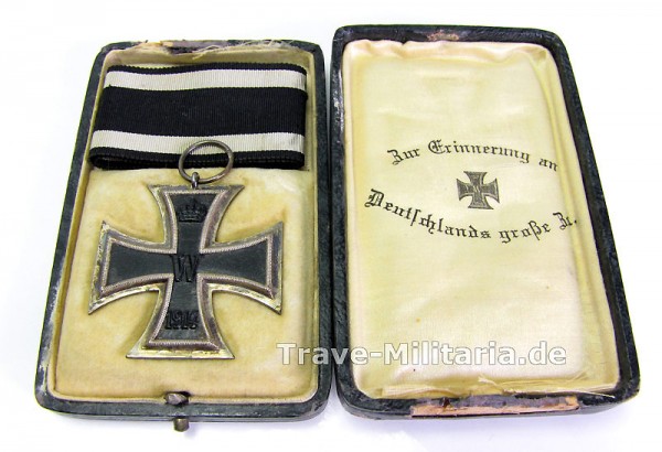 Eisernes Kreuz 2. Klasse 1914 im Etui