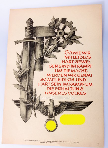 Wochenspruch der NSDAP Folge 31/1942