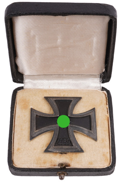 Eisernes Kreuz 1. Klasse 1939 im Etui
