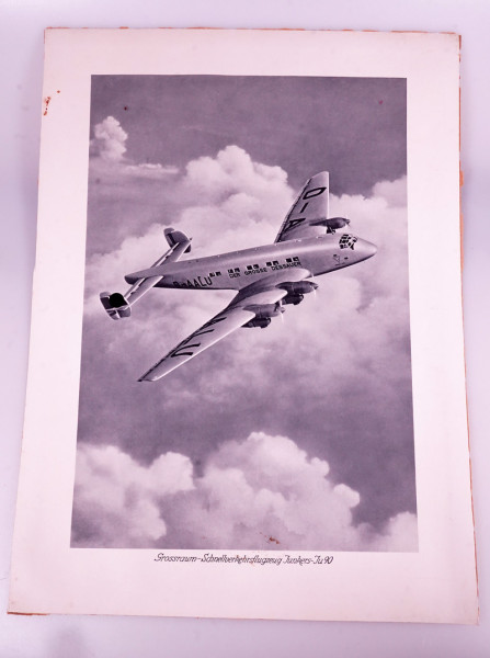 Bild Grossraum Schnellverkehrsflugzeug Junkers-Ju 90