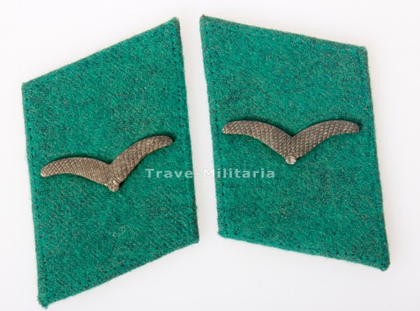 Luftwaffe Paar Kragenspiegel Jäger Luftwaffenfelddivision