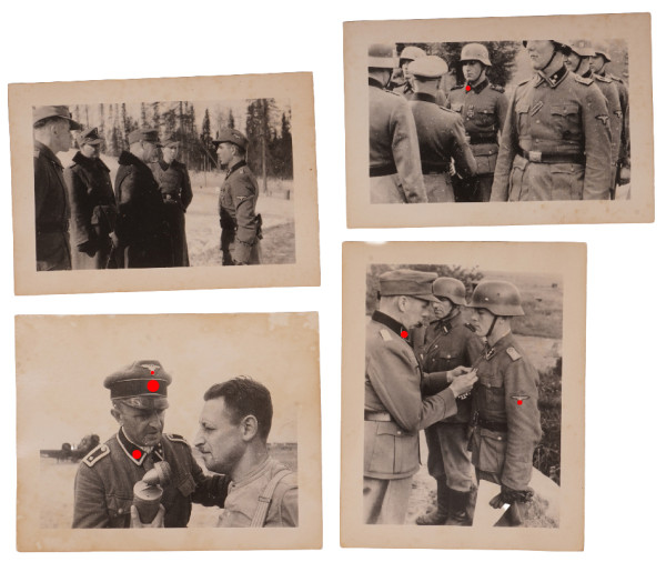 4 Fotos Waffen-SS