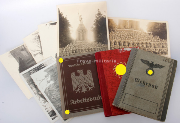 Papiere Pauli Kav. Reg. Nord Bandenkampf
