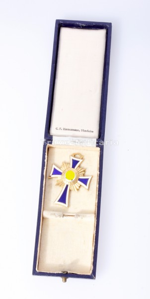 Ehrenkreuz der Deutschen Mutter in Gold im Etui