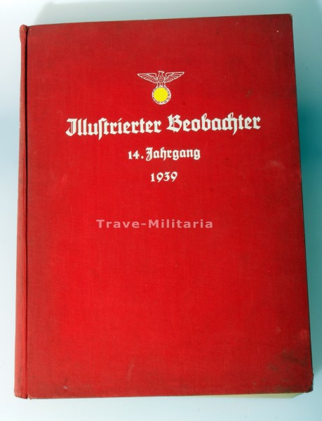 Illustrierter Beobachter 14. Jahrgang 1939 seltener Verlagseinband