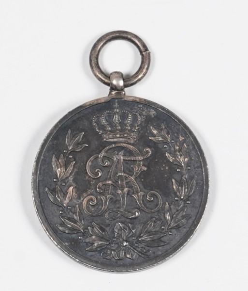 Sachsen Friedrich August Medaille in Silber 1905