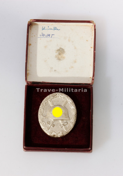 Verwundetenabzeichen in Silber im Etui 1939