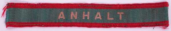 Reichsarbeitsdienst Ärmelband "Anhalt"
