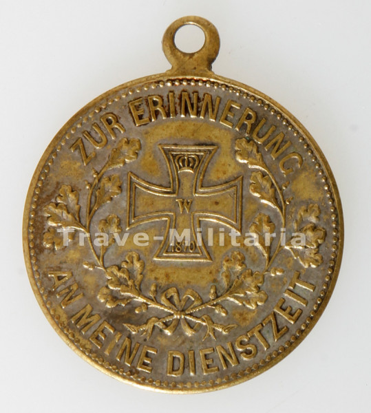 Preußen Medaille Erinnerung an meine Dienstzeit