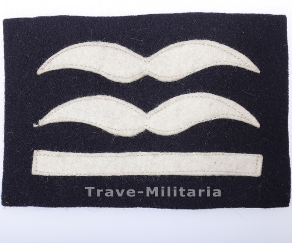 Luftwaffe Rangabzeichen für den Fliegerschutzanzug eines Oberleutnants