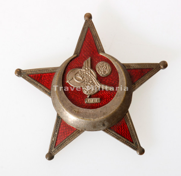 Osmanisches Reich Eiserner Halbmond-Stern von Gallipoli