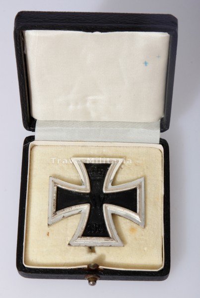 Eisernes Kreuz 1. Klasse 1914 im Etui 39er fertigung