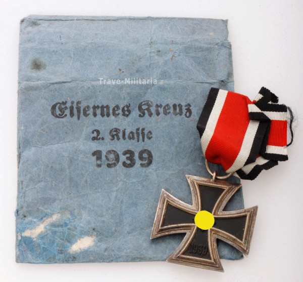 Eisernes Kreuz 2. Klasse mit Verleihungstüte