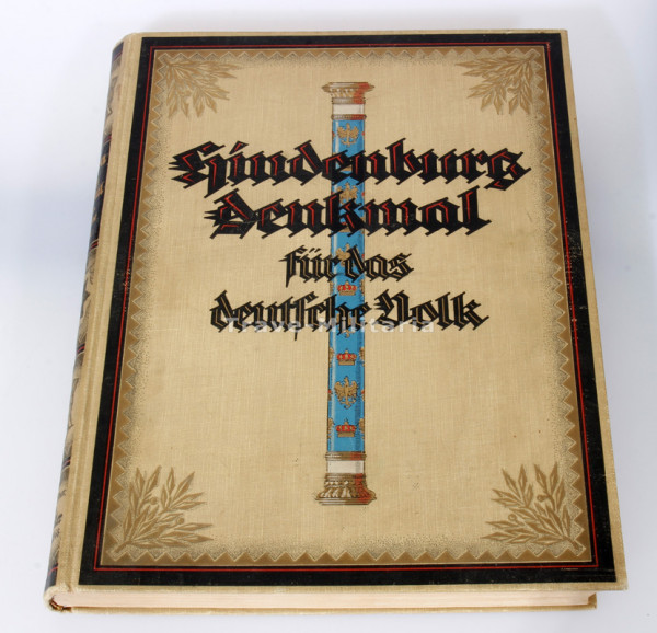 Hindenburg Denkmal für das Deutsche Volk Paul Lindenberg 1925