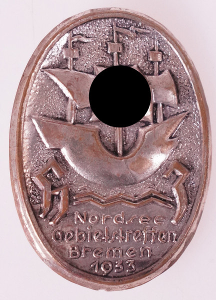 HJ Nordsee Gebietstreffen Bremen 1933 Veranstaltungsabzeichen