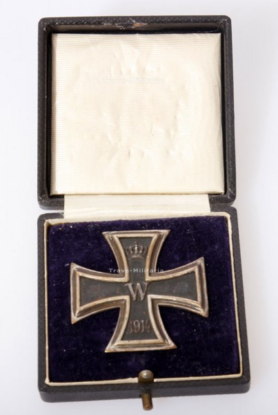 Eisernes Kreuz 1. Klasse 1914 im Etui