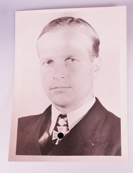 Portraitfoto Kapitänleutnant Kmd. U515 Werner Henke
