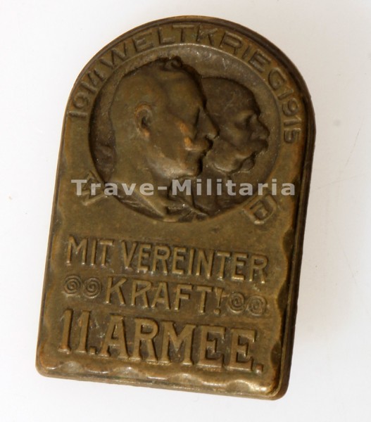 Österreich K.u.K. Kappenabzeichen 11. Armee