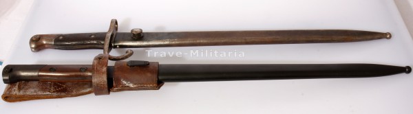 2 Bajonette Mauser Modell 1909