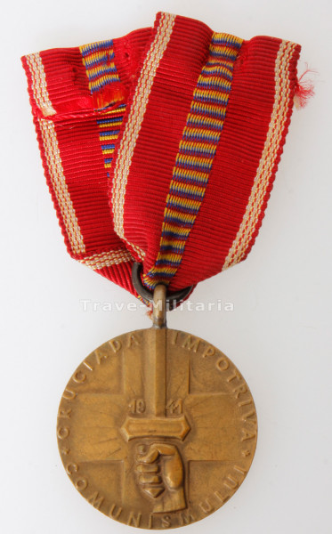 Rumänien Medaille Kreuzzug gegen den Kommunismus