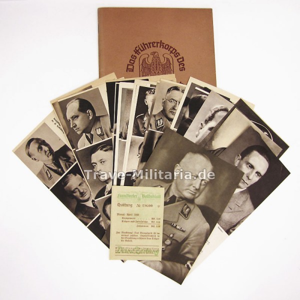 Klebealbum Das Führerkoprs des Dritten Reiches