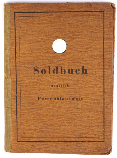 SS-Soldbuch Kirchknopf