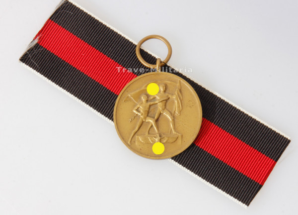 Medaille zur Erinnerung an den 1. Oktober 1938 Archiv Trave