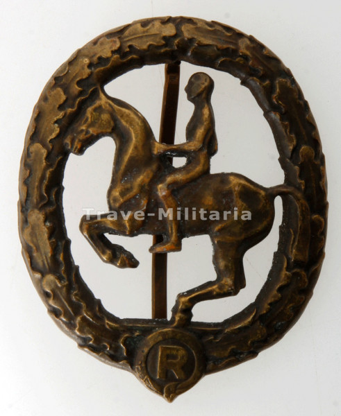 Deutsches Reiterabzeichen 3. Klasse Bronze 1930