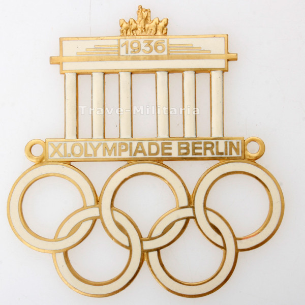 XI. Olympiade Berlin 1936 Automobilplakette