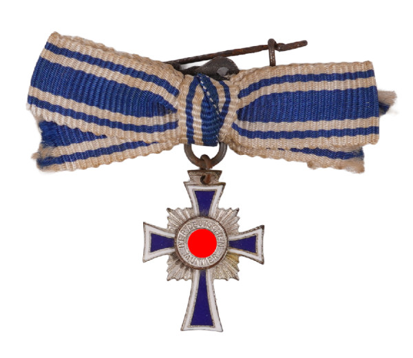 Miniatur Ehrenkreuz der Deutschen Mutter in Silber