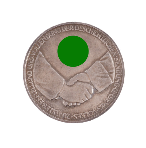 Medaille 1934 "Grosser Feldmarschall ziehe ein in Walhall"