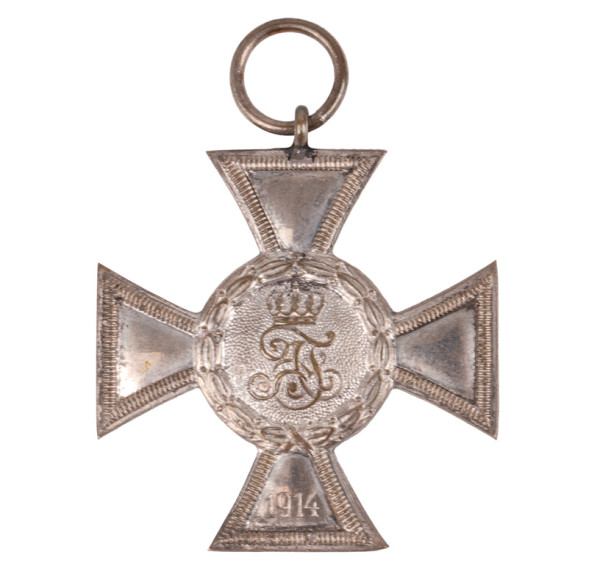 Mecklenburg-Strelitz Kreuz für Auszeichnung im Kriege 2. Klasse 1914