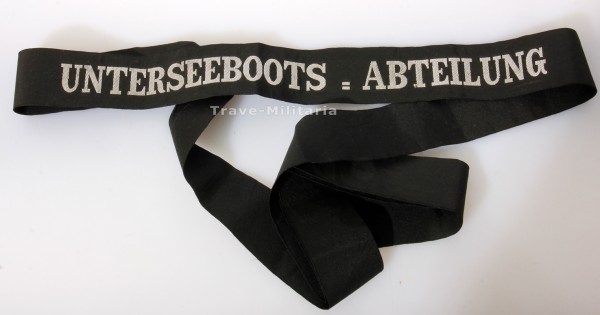 Kaiserliche Marine Mützenband "Unterseeboots=Abteilung"