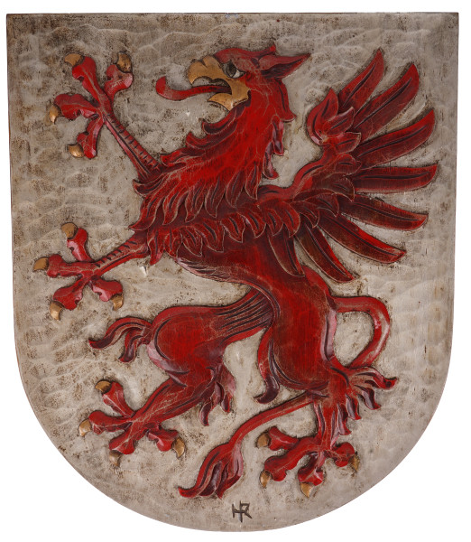 Schiffswappen Linienschiff S.M.S. Pommern